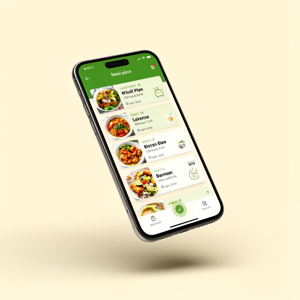 Mini App Sabor Fit no celular